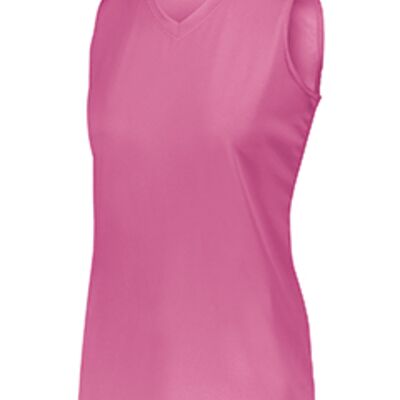 Girls Sleeveless Wicking Attain Jersey Thumbnail