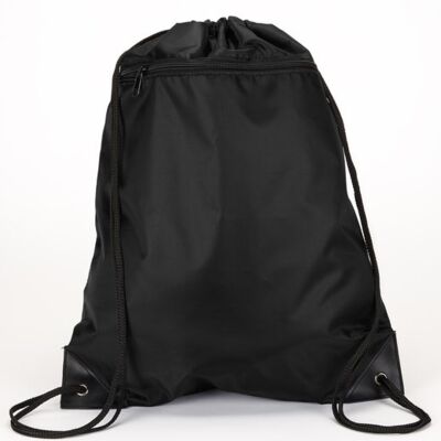 Zipper Drawstring Backpack Thumbnail