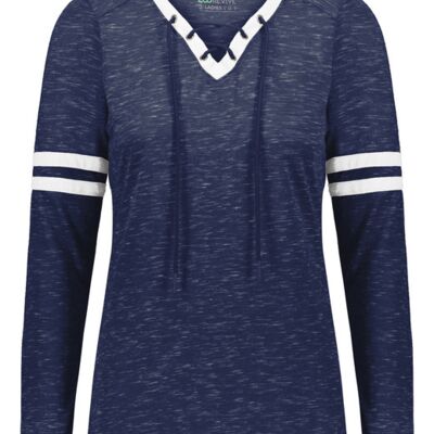 Ladies' Monterey Long-Sleeve V-Neck Thumbnail