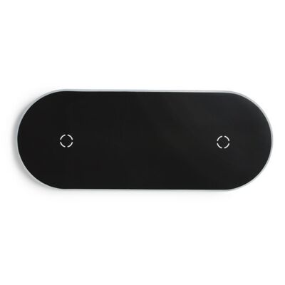 Light-Up-Your-Logo Duo Wireless Charging Pads Thumbnail