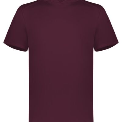 Adult Short Sleeve Hoodie Powered by Coolcore Thumbnail