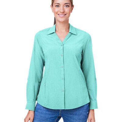 Ladies' Ultra UVP® Long-Sleeve Marina Shirt Thumbnail
