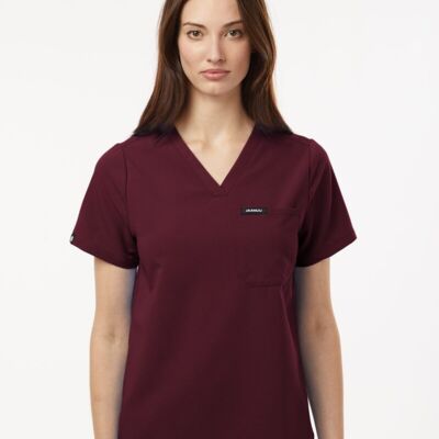 Women's Rhena Essential 1-Pocket Scrub V-Neck Top Thumbnail