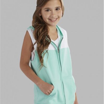 Youth Sleeveless Hooded Sweatshirt Thumbnail