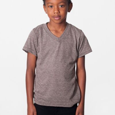 TR156 Toddler Tri-Blend V-Neck T-Shirt Thumbnail