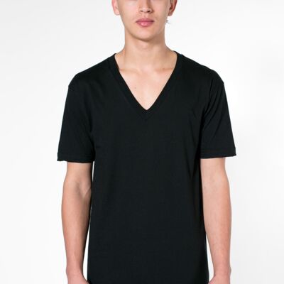 2456ORG Organic Fine Jersey S/S V-NeckT-Shirt Thumbnail