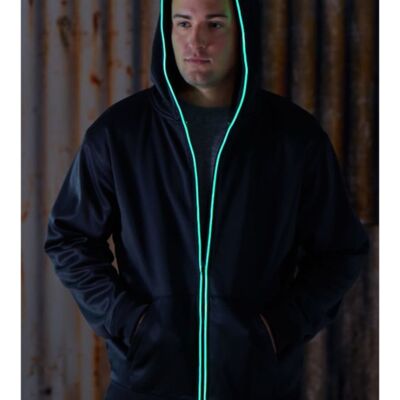 Men's Glow Full-Zip Hooded Sweatshirt Thumbnail