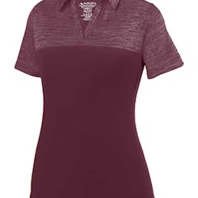 Ladies' Shadow Tonal Heather Polo Thumbnail