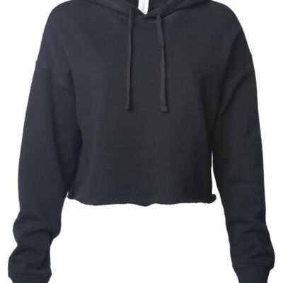 Women’s Lightweight Crop Hooded Sweatshirt Thumbnail