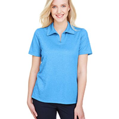 CrownLux Performance® Ladies' Address Melange Polo Thumbnail