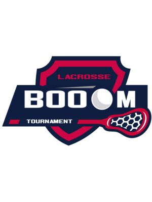 Boom Tournament Lacrosse Logo Template