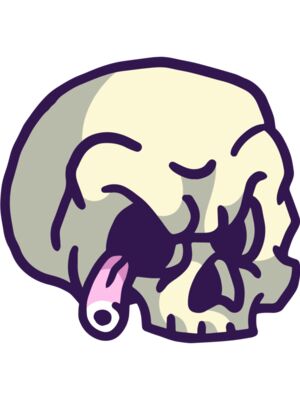 Elements Skulls logo template 66