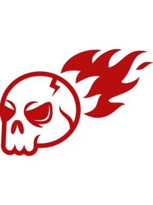 Elements Skulls logo template 171
