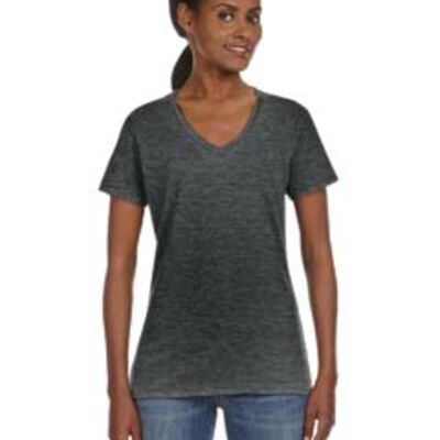 Ladies' Lightweight V-Neck T-Shirt Thumbnail