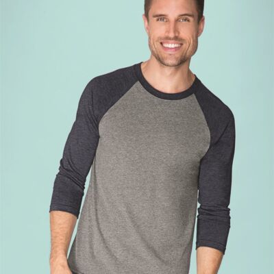 Unisex Triblend Three-Quarter Sleeve Raglan Thumbnail