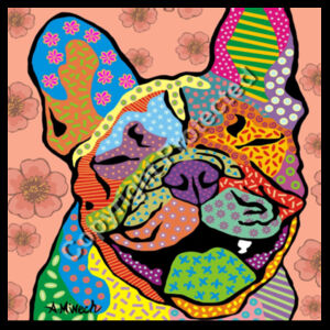 DJ0024 - Frenchie Happy - MASK1 Design