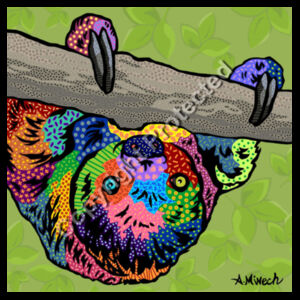 DJ0027 - Sloth Valentino - MASK1 Design