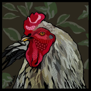 DJ0033 - Chicken - MASK1 Design