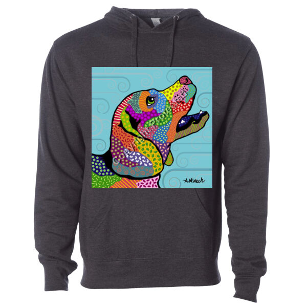 DJ0019 - Beagle - Midweight Hooded Sweatshirt Thumbnail