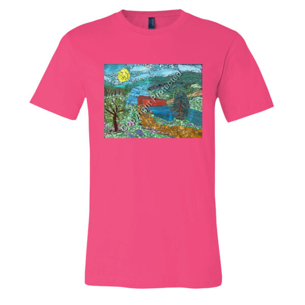 DJ0020 - We Will Cross Covered Bridge - Unisex Jersey Tee Thumbnail