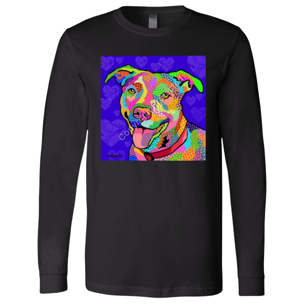 DJ0021 - Pittie Nova - Long Sleeve Jersey Tee Thumbnail