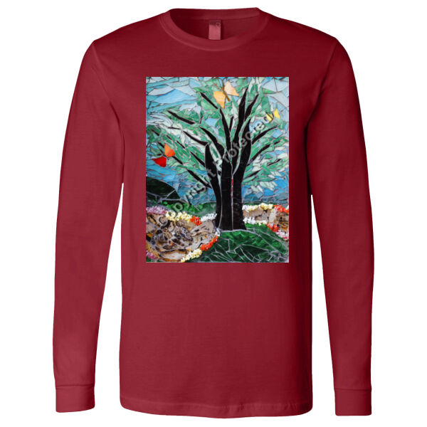 DJ0023 - Tree Of Life - Long Sleeve Jersey Tee Thumbnail