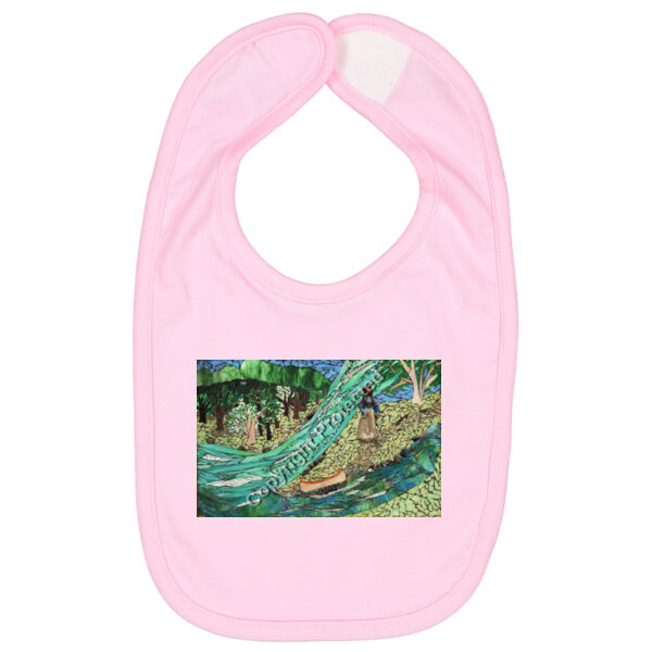 DJ0011 - She Persists Women in Power - Infant Premium Jersey Bib - DTG NO WHITE INK Thumbnail