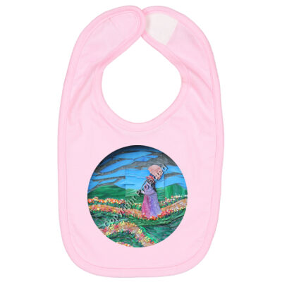 DJ0013 - She Persis Powerful Women - Infant Premium Jersey Bib - DTG NO WHITE INK Thumbnail