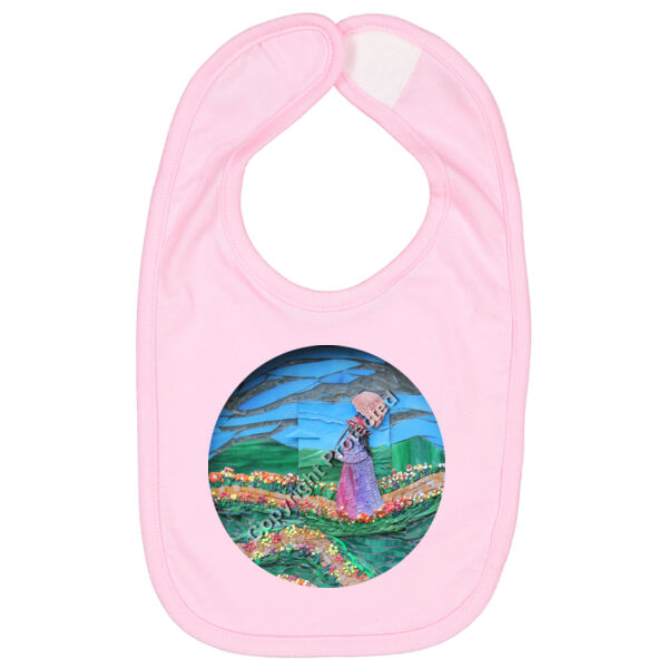 DJ0013 - She Persis Powerful Women - Infant Premium Jersey Bib - DTG NO WHITE INK Thumbnail