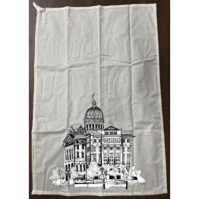 TT0051 - Courthouse - Tea Towel - 18x28 - Cotton Craft Thumbnail