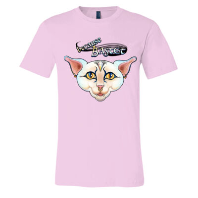 TRI0022 - Bastet Egyptian Cat - Unisex Jersey Tee (Bella Canvas) Thumbnail