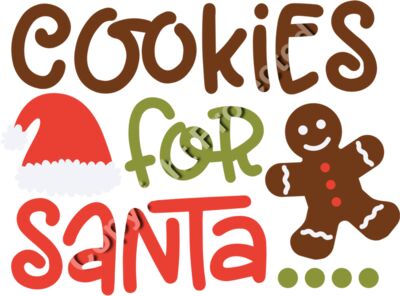 CHR055 Cookies For Santa