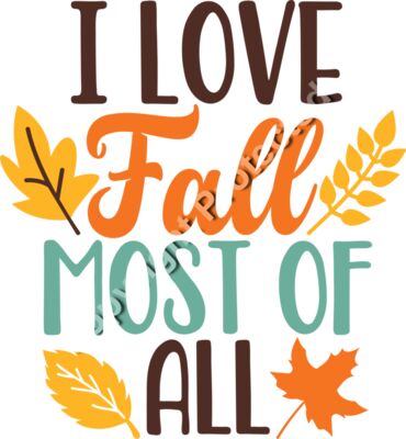 FALL32 I Love Fall