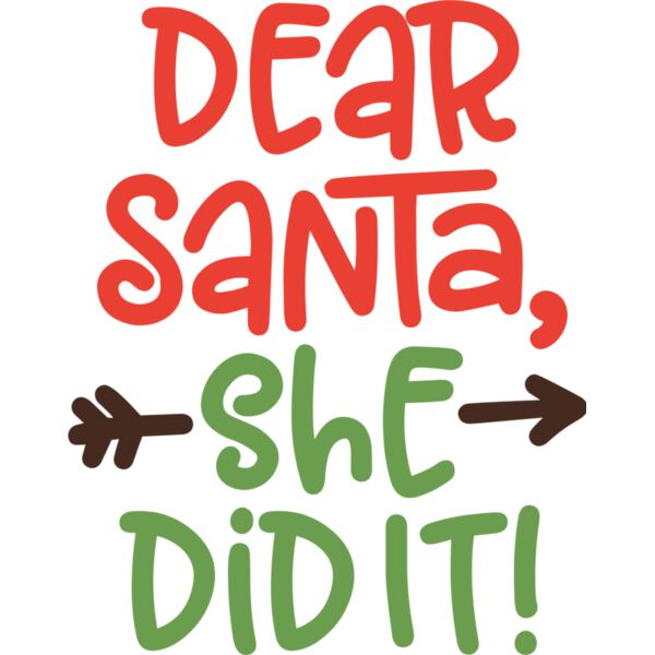 CHR148 Dear Santa She Thumbnail