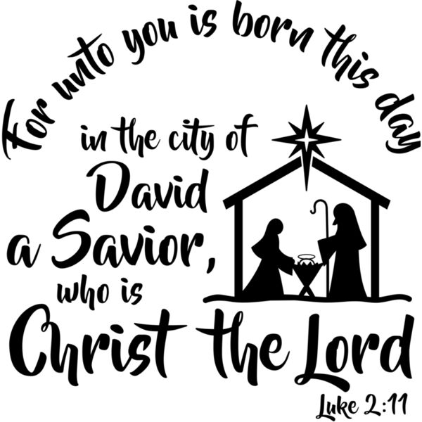Bible Verses for Christmas Luke 2 11 Thumbnail