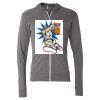 Triblend Lightweight Full-Zip Hooded Long Sleeve Tee Thumbnail