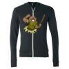 Triblend Lightweight Full-Zip Hooded Long Sleeve Tee Thumbnail