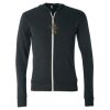 Triblend Lightweight Full-Zip Hooded Long Sleeve Tee Thumbnail