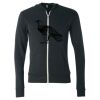 Triblend Lightweight Full-Zip Hooded Long Sleeve Tee Thumbnail