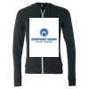 Triblend Lightweight Full-Zip Hooded Long Sleeve Tee Thumbnail