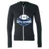 Triblend Lightweight Full-Zip Hooded Long Sleeve Tee Thumbnail