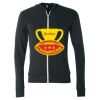 Triblend Lightweight Full-Zip Hooded Long Sleeve Tee Thumbnail