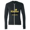 Triblend Lightweight Full-Zip Hooded Long Sleeve Tee Thumbnail