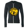Triblend Lightweight Full-Zip Hooded Long Sleeve Tee Thumbnail