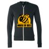 Triblend Lightweight Full-Zip Hooded Long Sleeve Tee Thumbnail