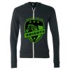 Triblend Lightweight Full-Zip Hooded Long Sleeve Tee Thumbnail