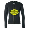Triblend Lightweight Full-Zip Hooded Long Sleeve Tee Thumbnail
