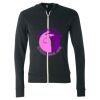 Triblend Lightweight Full-Zip Hooded Long Sleeve Tee Thumbnail
