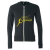 Triblend Lightweight Full-Zip Hooded Long Sleeve Tee Thumbnail