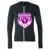 Triblend Lightweight Full-Zip Hooded Long Sleeve Tee Thumbnail